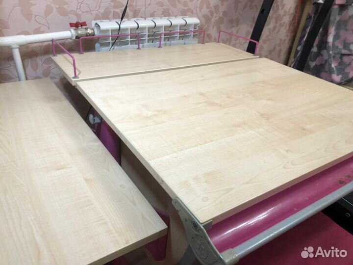 Растущая парта и стул деми