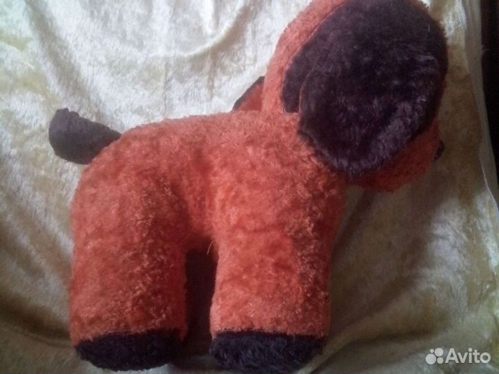 Плюшевая собачка СССР