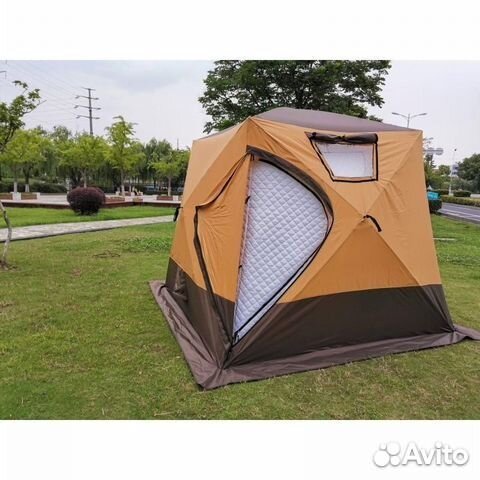 Зимняя палатка куб для рыбалки