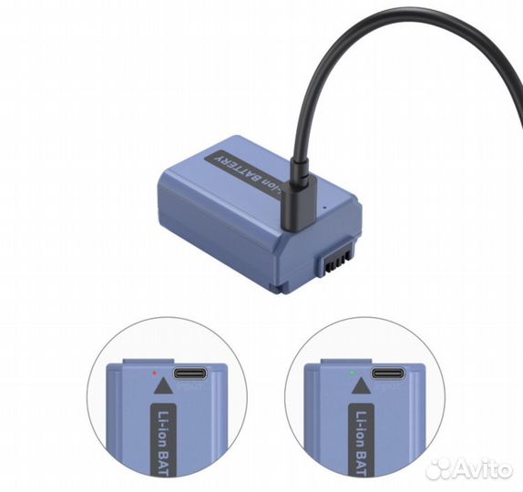 Аккумулятор SmallRig 4330 NP-FW50 Type-C