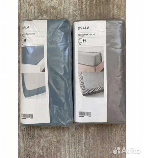 Двала простынь на резинке