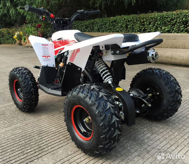 Детский квадроцикл Motax gekkon 90cc бело-красный