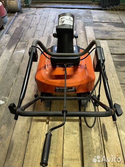 Снегоуборщик электрический daewoo