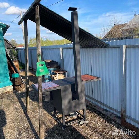 Печка под казан