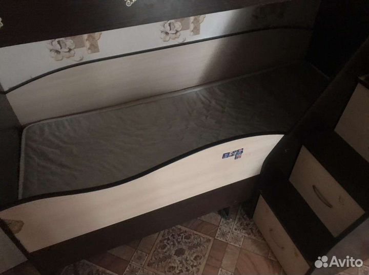 Детская кровать от 3 лет с бортиками