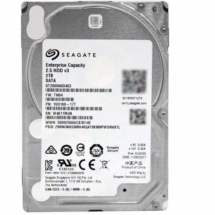 [ST2000NX0403] Жесткий Диск Seagate 2tb Sata3 2,5" St2000nx0403