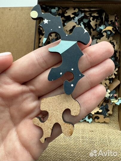 Деревянные пазлы