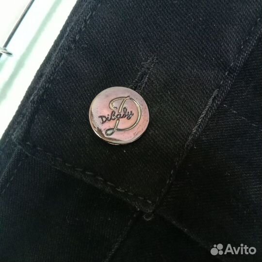 Новые джинсы 134 140 черные для девочки