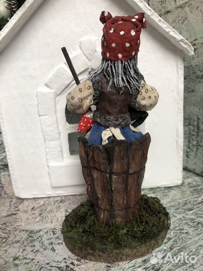 Ватные елочные игрушки