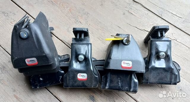 Опоры авто багажник Amos Dromader D1 и кожухи