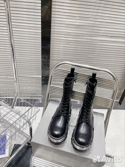 Balenciaga Bulldozer Mattle Boots