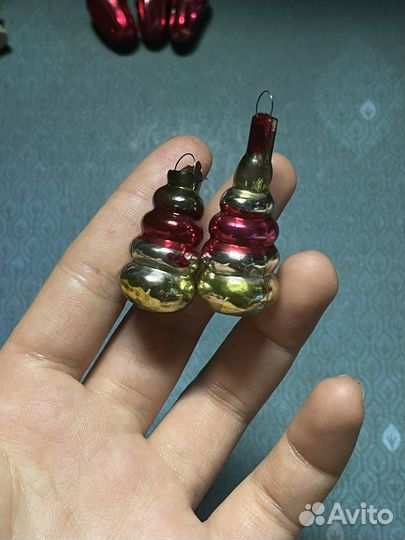Елочные игрушки СССР
