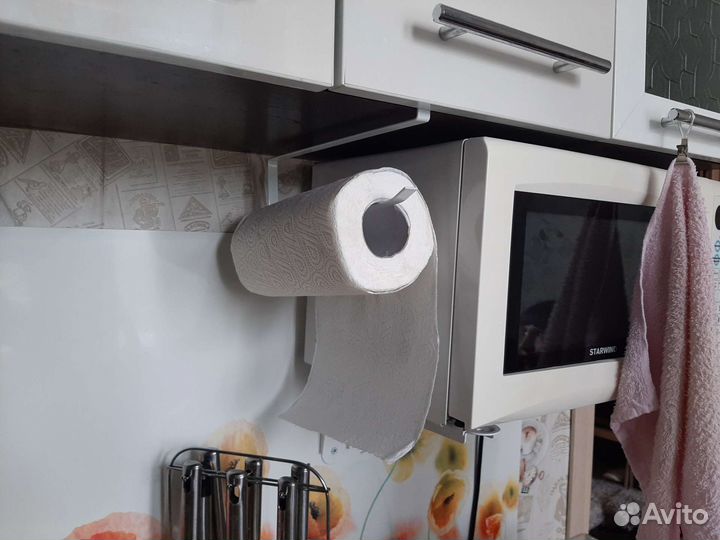 Держатель для бумажных полотенец, фольги, кружек