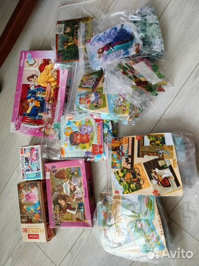 Пазлы, мозайка