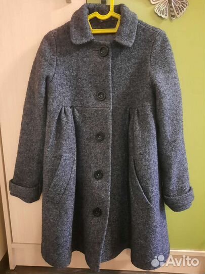 Пальто для девочки 140