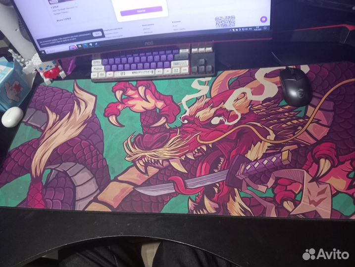 Коврик для мыши большой