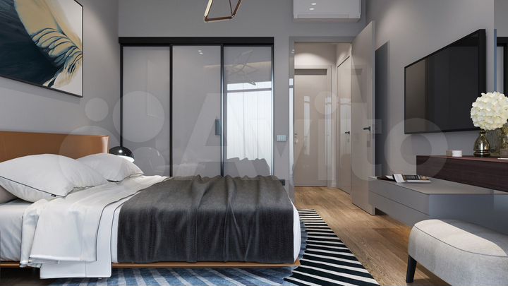 2-к. квартира, 71 м², 17/23 эт.