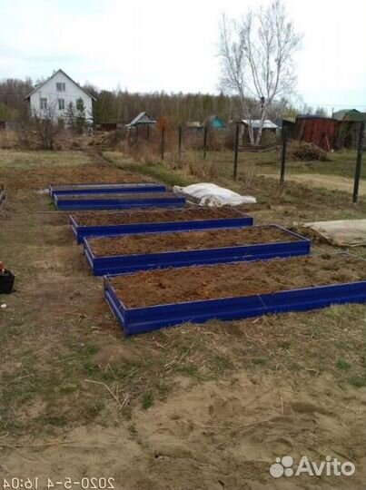 Грядка цветная 1м х 1м х 32см