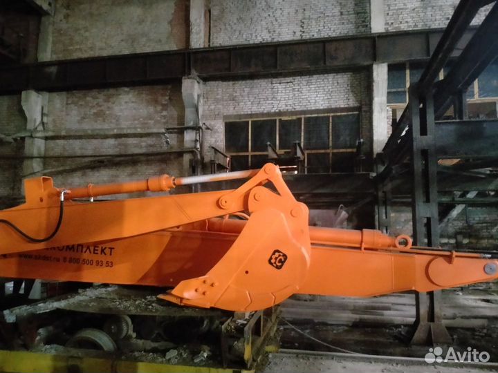 Удлиненное рабочее оборудование 16м на SY215
