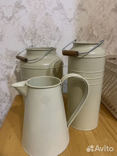 Декоративные бидончики IKEA