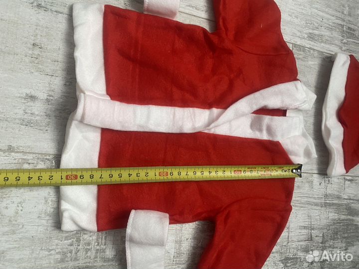 Новогодний костюм санта-клаус/дед мороз 86-92р-р