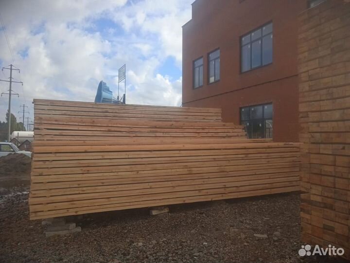 Доска обрезная, сорт 1, т/у