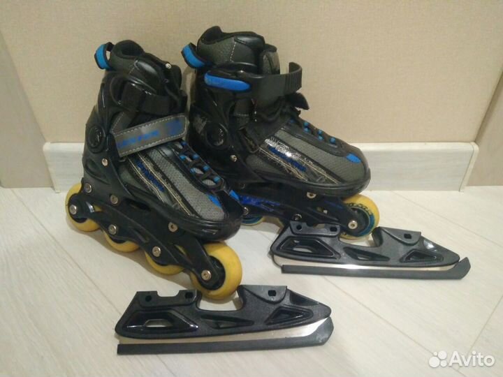 Ролики - коньки раздвижные на размер 29-32