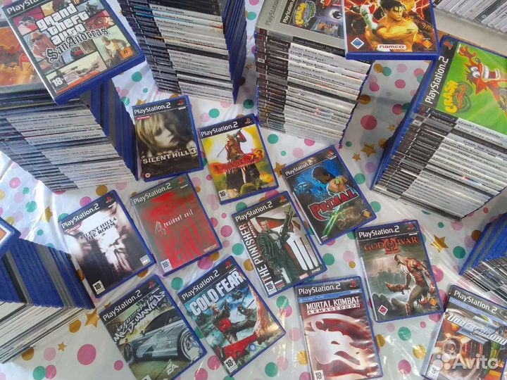 Игры для PS2 оригинал