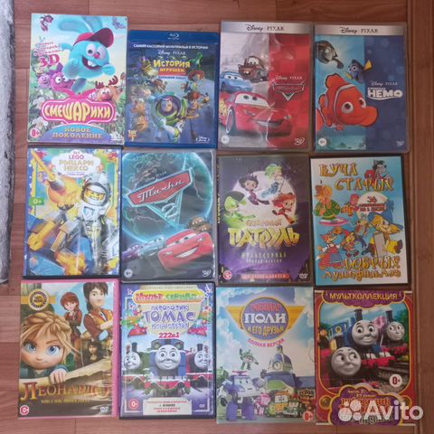 DVD диски с мультфильмами купить в Москве с доставкой | Электроника | Авито