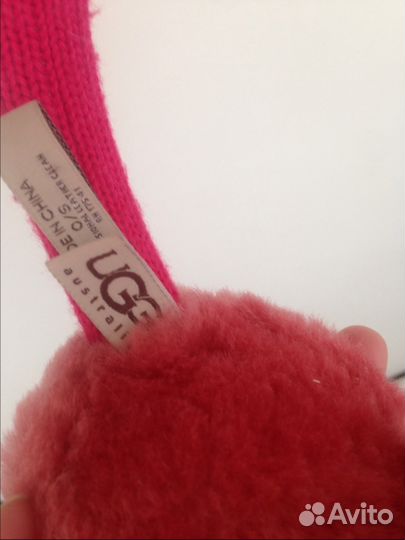 Меховые наушники UGG australia, оригинал