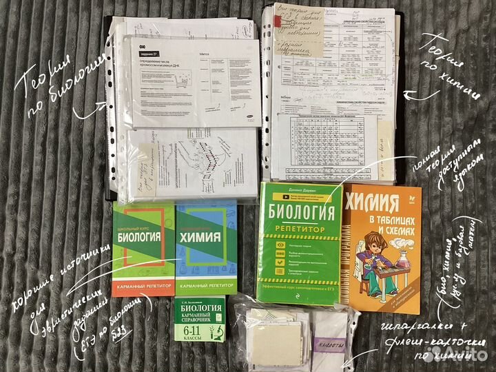 Материалы для егэ по химии и биологии