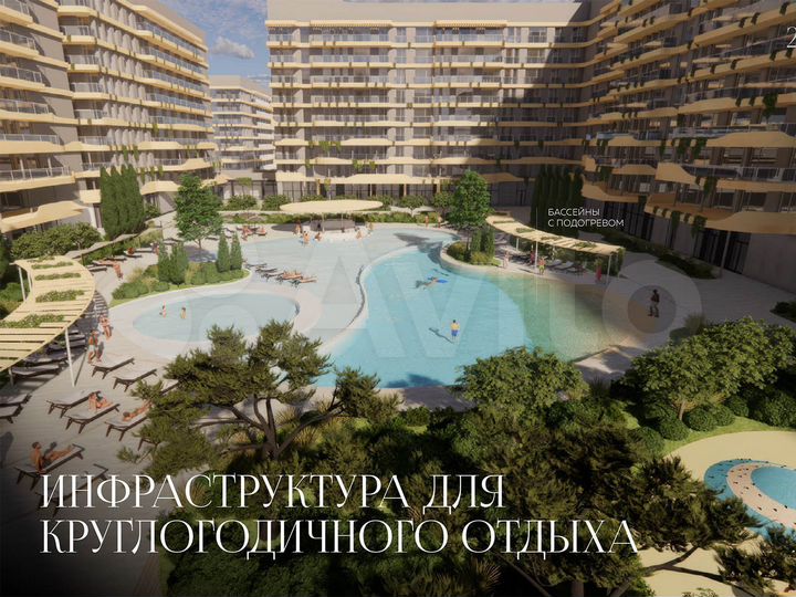 1-к. апартаменты, 31,7 м², 3/9 эт.