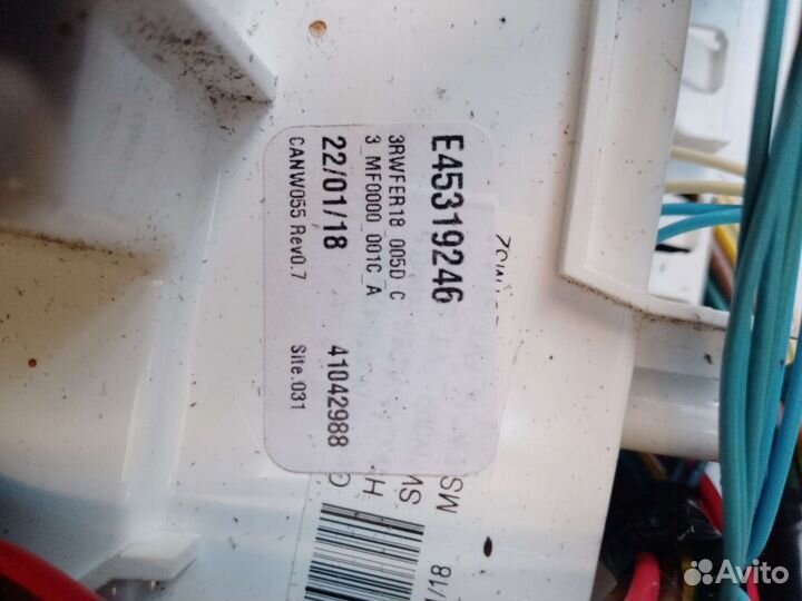 Модуль стиральной машины candy