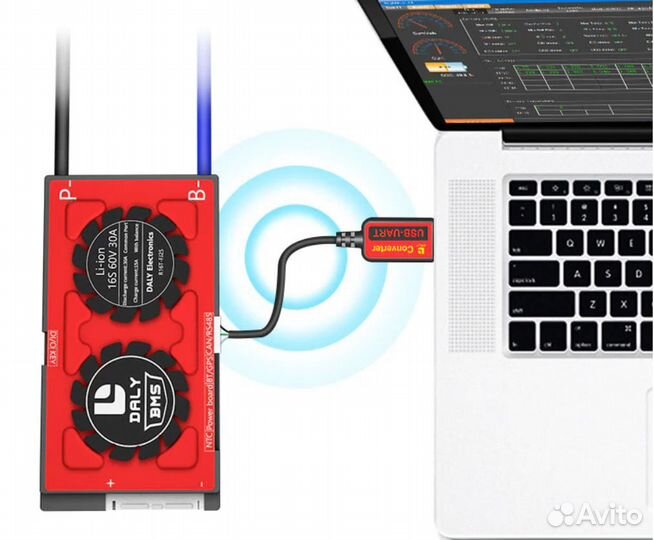 Конвертер USB-RS485 Daly для Smart BMS (uart)