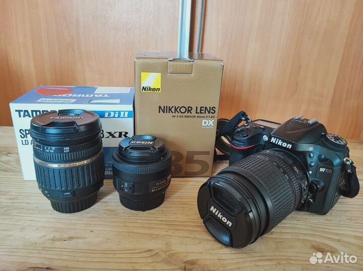 Фотоаппарат Nikon D7100 Kit AF-S DX nikkor 18-105m
