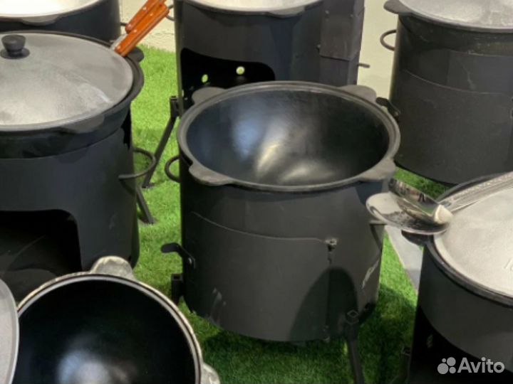 Казан узбекский чугунный