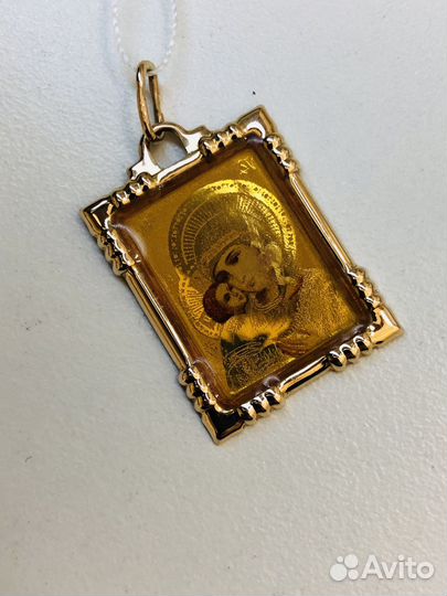 Золотая подвеска