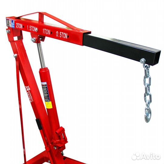Кран гаражный гидравлический 2 т складной гусак