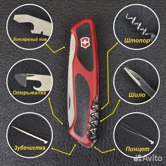 Ножи Victorinox RangerGrip 68, RangerGrip 61 и 74