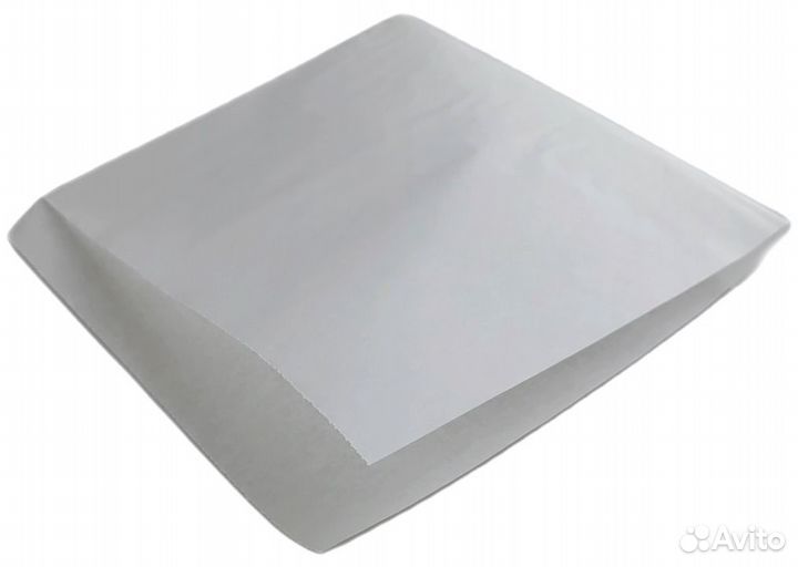 Уголок бумажный белый жиростойкий 175*160