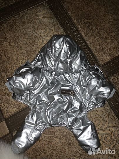 Зимний комбинезон для собаки размер s