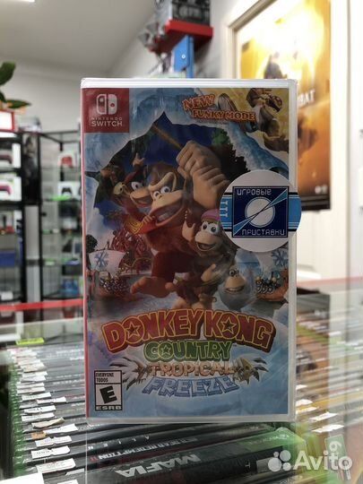 Donkey Kong country tropical freeze картридж