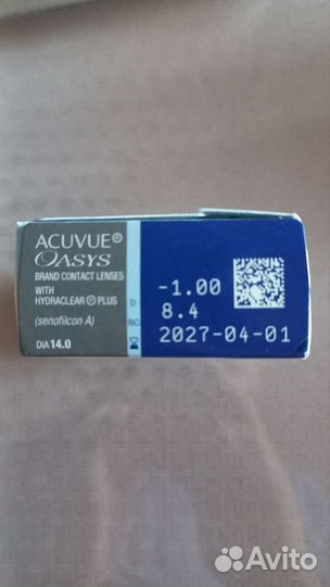 Линзы контактные acuvue oasys двухнедельные