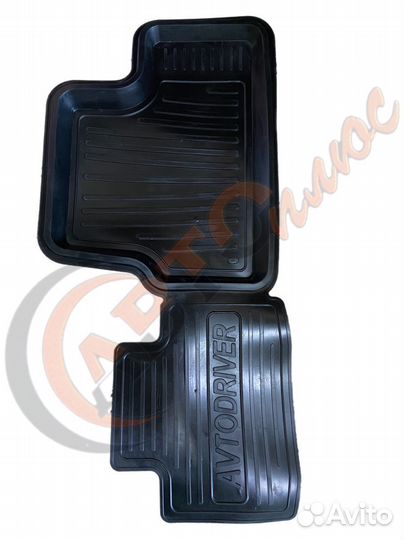 Коврики резиновые с бортами 