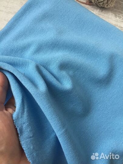 Ткань вискозное джерси трикотаж отрез 1,5 метра