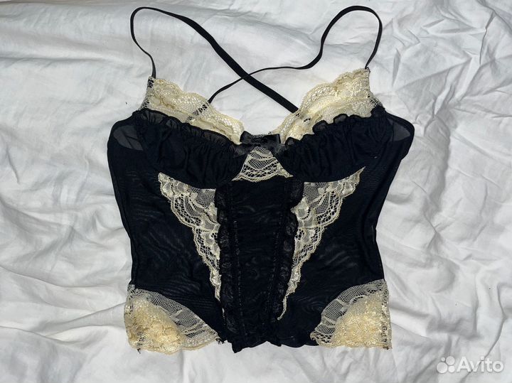 Топ корсет винтажный