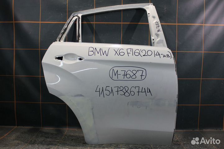 Дверь задняя правая - BMW X6 F16