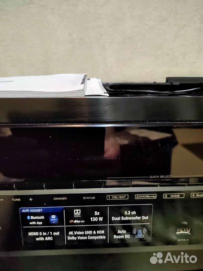 Av ресивер Denon avr-550bt