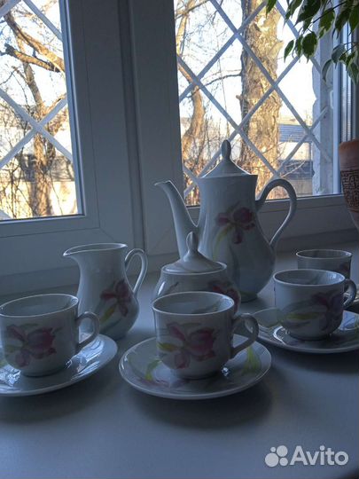 Кофейный сервиз чехословакия