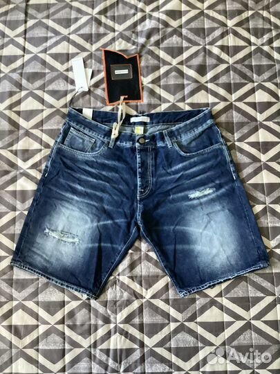 Gazzarrini 50,52,54 джинсовые шорты Италия